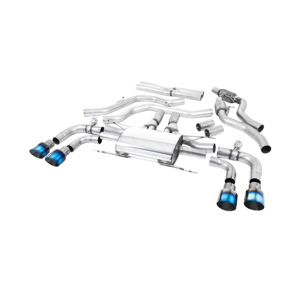 Milltek Cat Back Exhaust Alfa Romeo Giulia Quadrifoglio 2.9 V6 Bi-Turbo (Non OPF/GPF Models) 17-25 - Image 4