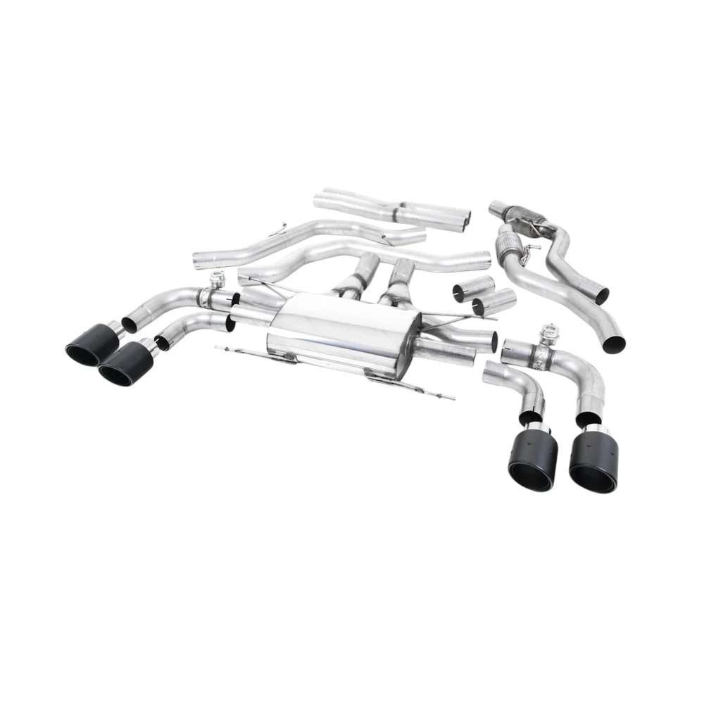 Milltek Cat Back Exhaust Alfa Romeo Giulia Quadrifoglio 2.9 V6 Bi-Turbo (Non OPF/GPF Models) 17-25 - Image 5