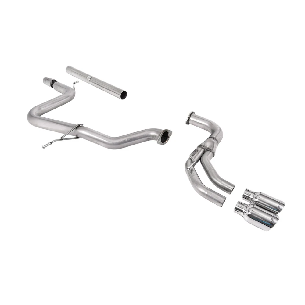 Milltek Cat Back Exhaust Audi A3 2.0 TDI 184PS MQB 2WD (3-Door and Sportback Models) 13-20 - Image 4