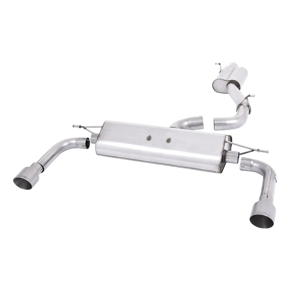Milltek Cat Back Exhaust Audi A3 2.0 TFSi Quattro Sedan 8V (US-only) 14-20 - Image 5