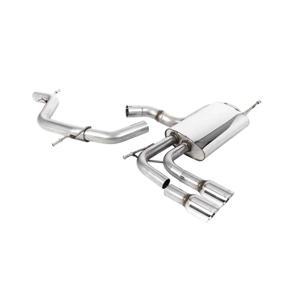 Milltek Cat Back Exhaust Audi A3 2.0T FSI 2WD 5-Door Sportback 03-12 - Image 3