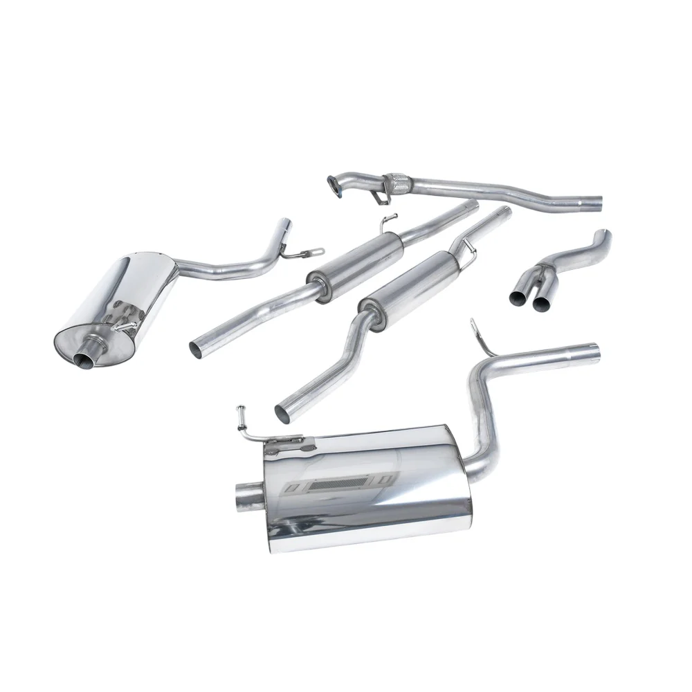 Milltek Cat Back Exhaust Audi A4 1.8T B6 Quattro Saloon Avant 163BHP (5-Speed) 01-05 - Image 2