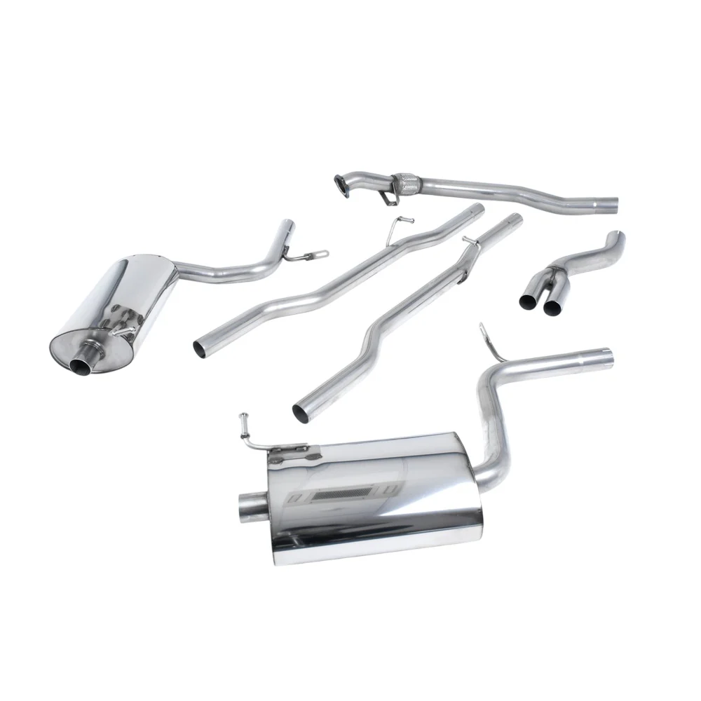Milltek Cat Back Exhaust Audi A4 1.8T B6 Quattro Saloon Avant 163BHP (5-Speed) 01-05 - Image 5