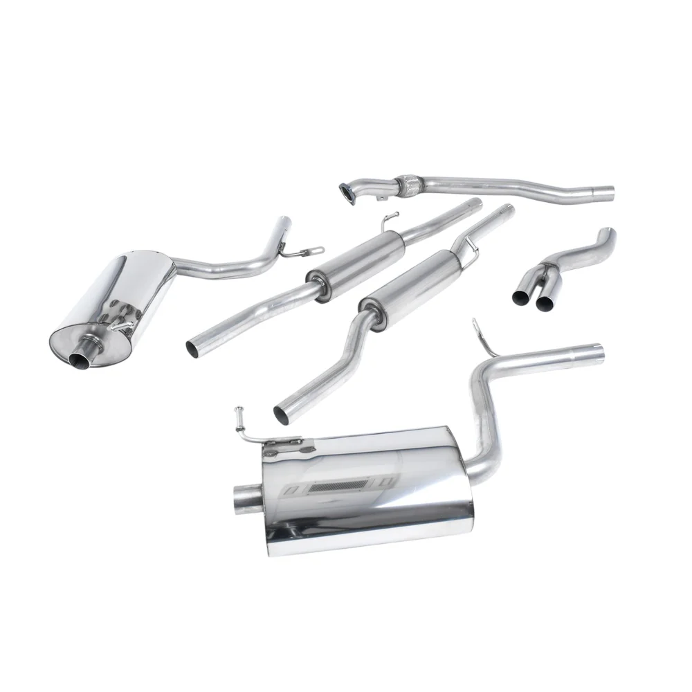Milltek Cat Back Exhaust Audi A4 2.0 TFSi B7 Quattro and DTM 05-08 - Image 4
