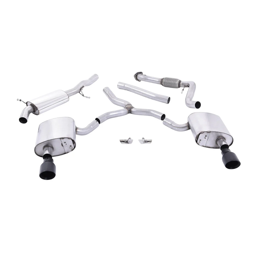 Milltek Cat Back Exhaust Audi A4 2.0 TFSi B9 Quattro Saloon and Avant (Non OPF/GPF Models inc Mild Hybrid and Without Brace Bars) 16-25 - Image 8