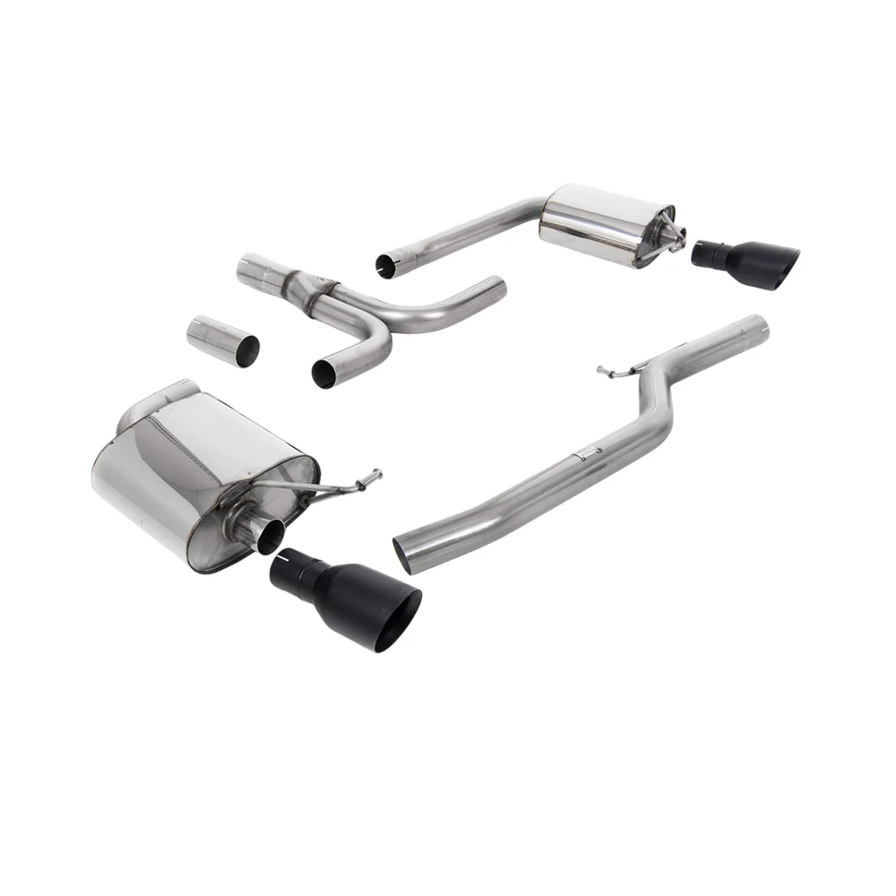 Milltek Cat Back Exhaust Audi A5 Cabriolet 3.0 TDi (DPF) Quattro 09-25 - Image 2