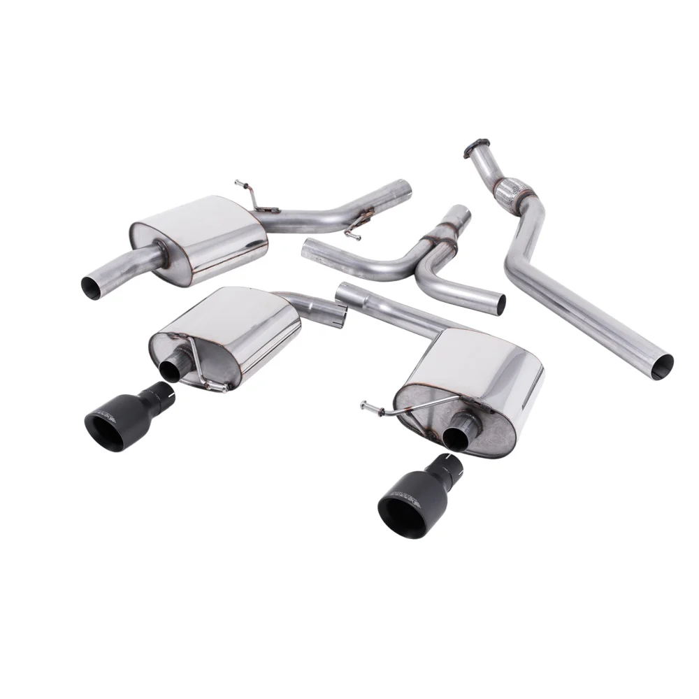 Milltek Cat Back Exhaust Audi A5 Coupe S-Line 2.0 TFSi 2WD and Quattro (Tiptronic only) 08-25 - Image 3