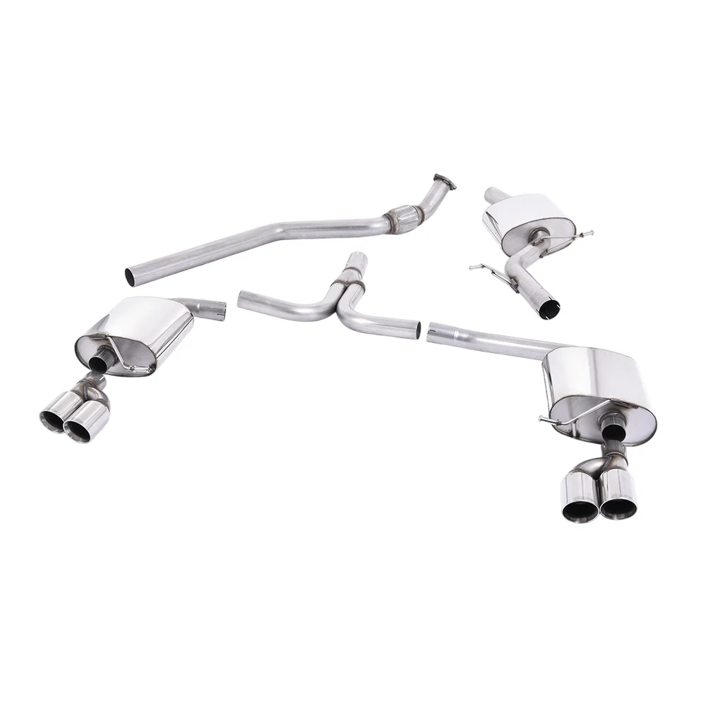 Milltek Cat Back Exhaust Audi A5 Sportback 2.0 TFSi 2WD and Quattro Multitronic / S-Tronic 09-12 - Image 2