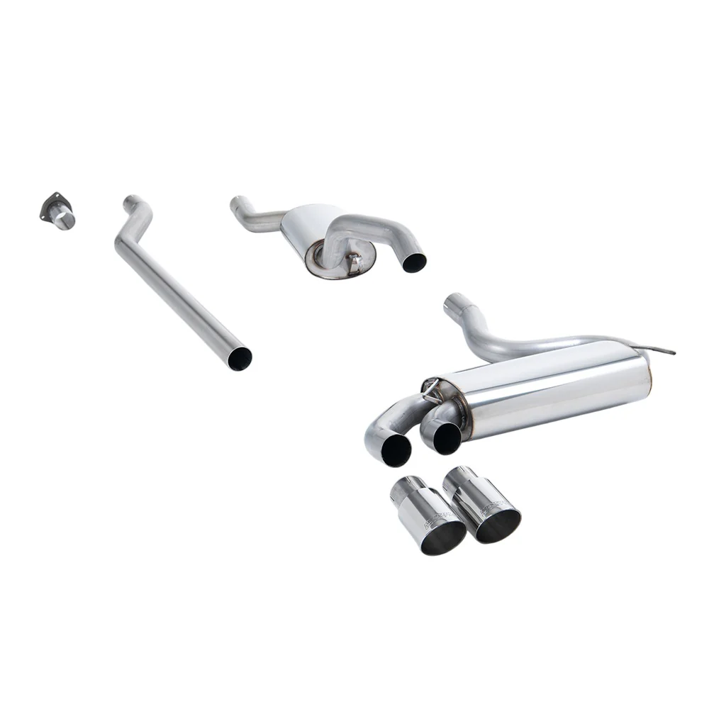 Milltek Downpipe-back Exhaust Audi Coupe UR Quattro 20v Turbo 89-91 - Image 4