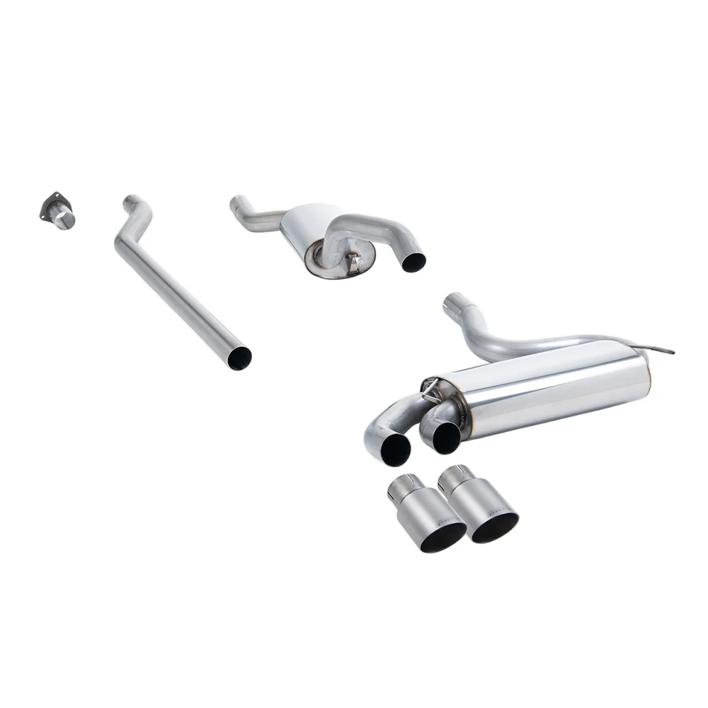 Milltek Downpipe-back Exhaust Audi Coupe UR Quattro 20v Turbo 89-91 - Image 5