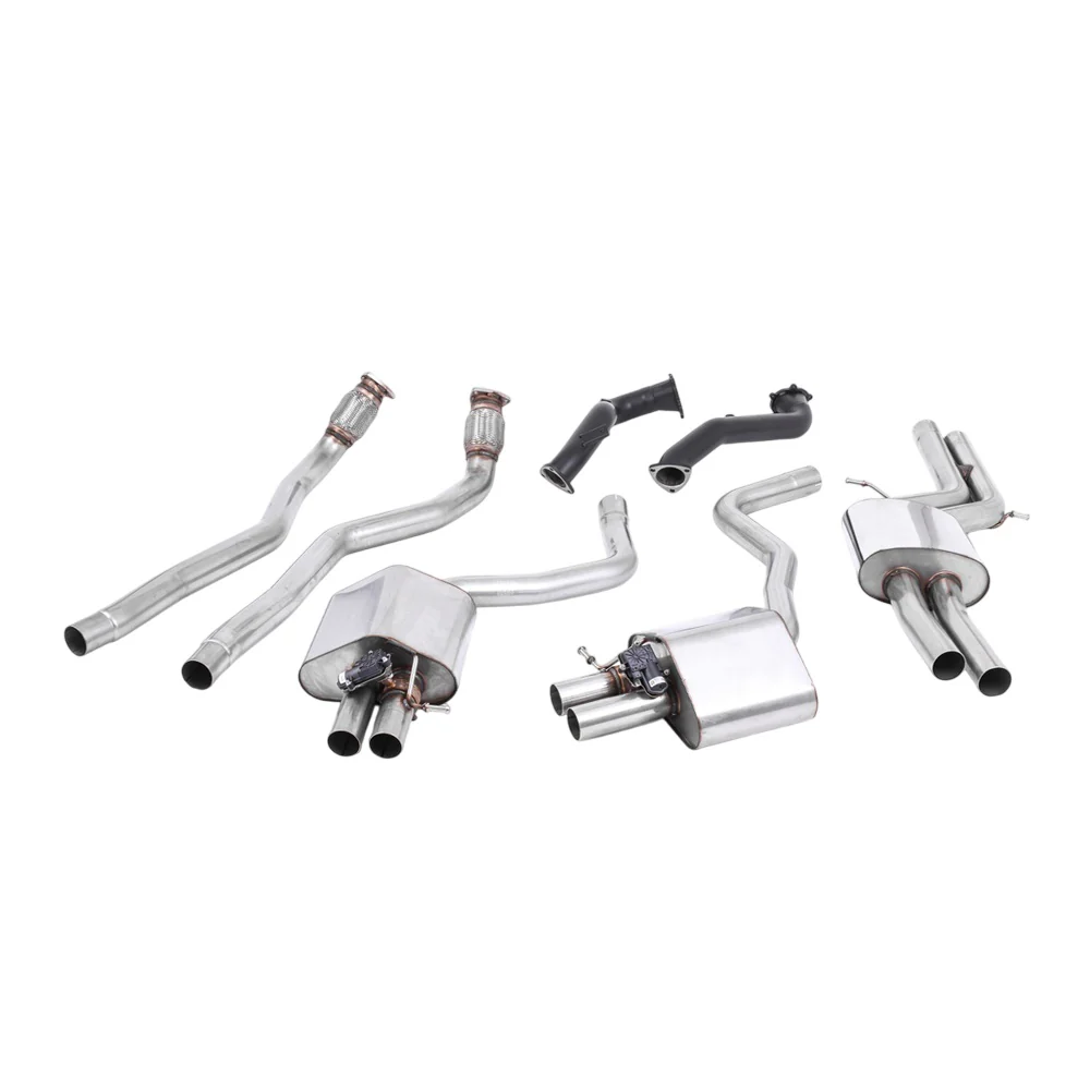 Milltek Full System Exhaust Audi RS6 C7 4.0 TFSi biturbo Quattro inc Performance Edition 13-18 - Image 2