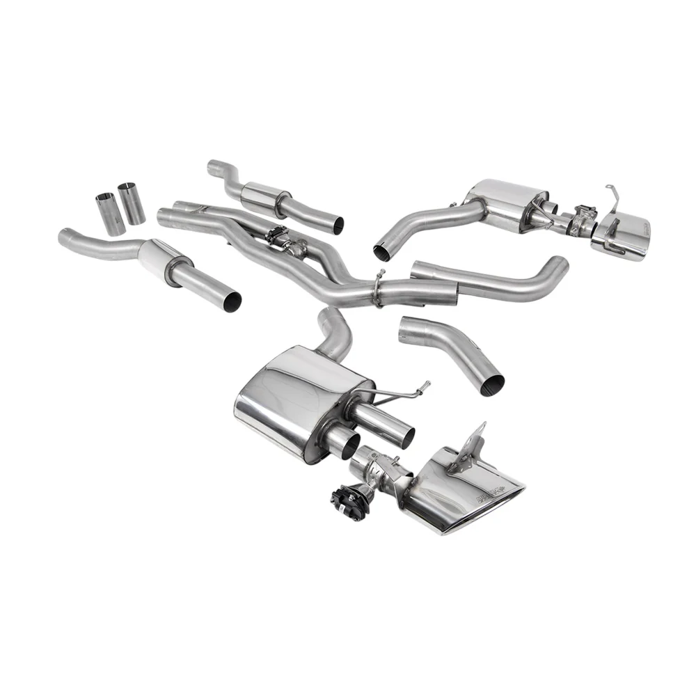 Milltek Cat Back Exhaust Audi RS6 C8 4.0 V8 Bi-Turbo inc Performance Edition (Non OPF/GPF Models USA/ROW Models) 20-25 - Image 6