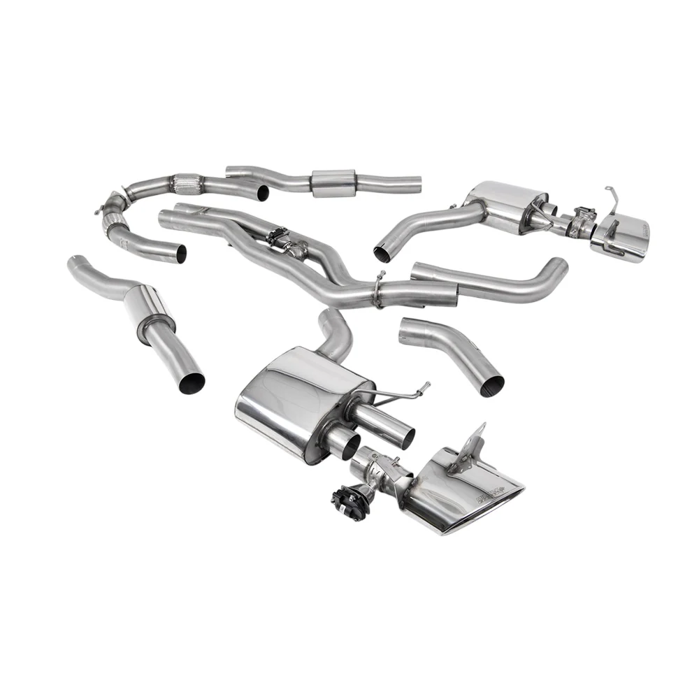 Milltek Cat Back Exhaust Audi RS6 C8 4.0 V8 Bi-Turbo inc Performance Edition (Non OPF/GPF Models USA/ROW Models) 20-25 - Image 7