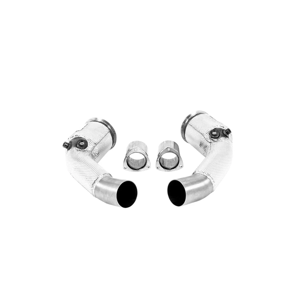Milltek Large-bore Downpipes and Cat Bypass Pipes Exhaust Audi RS7 C8 4.0 V8 Bi-Turbo (OPF/GPF Models) 19-25 - Image 2