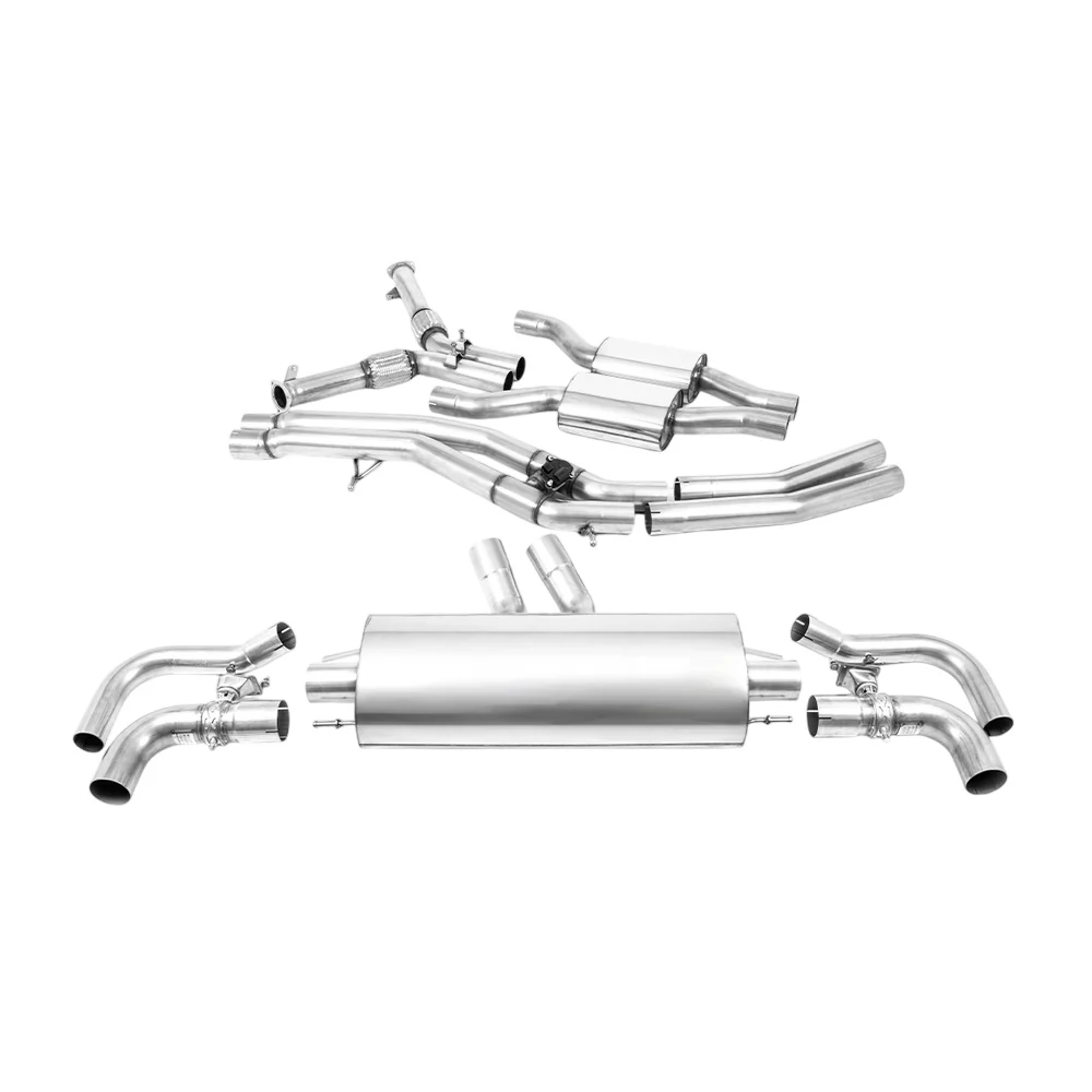 Milltek Cat Back Exhaust Audi RSQ8 4.0 V8 Bi-Turbo (Non OPF / GPF Equipped Models) 20-25 - Image 2