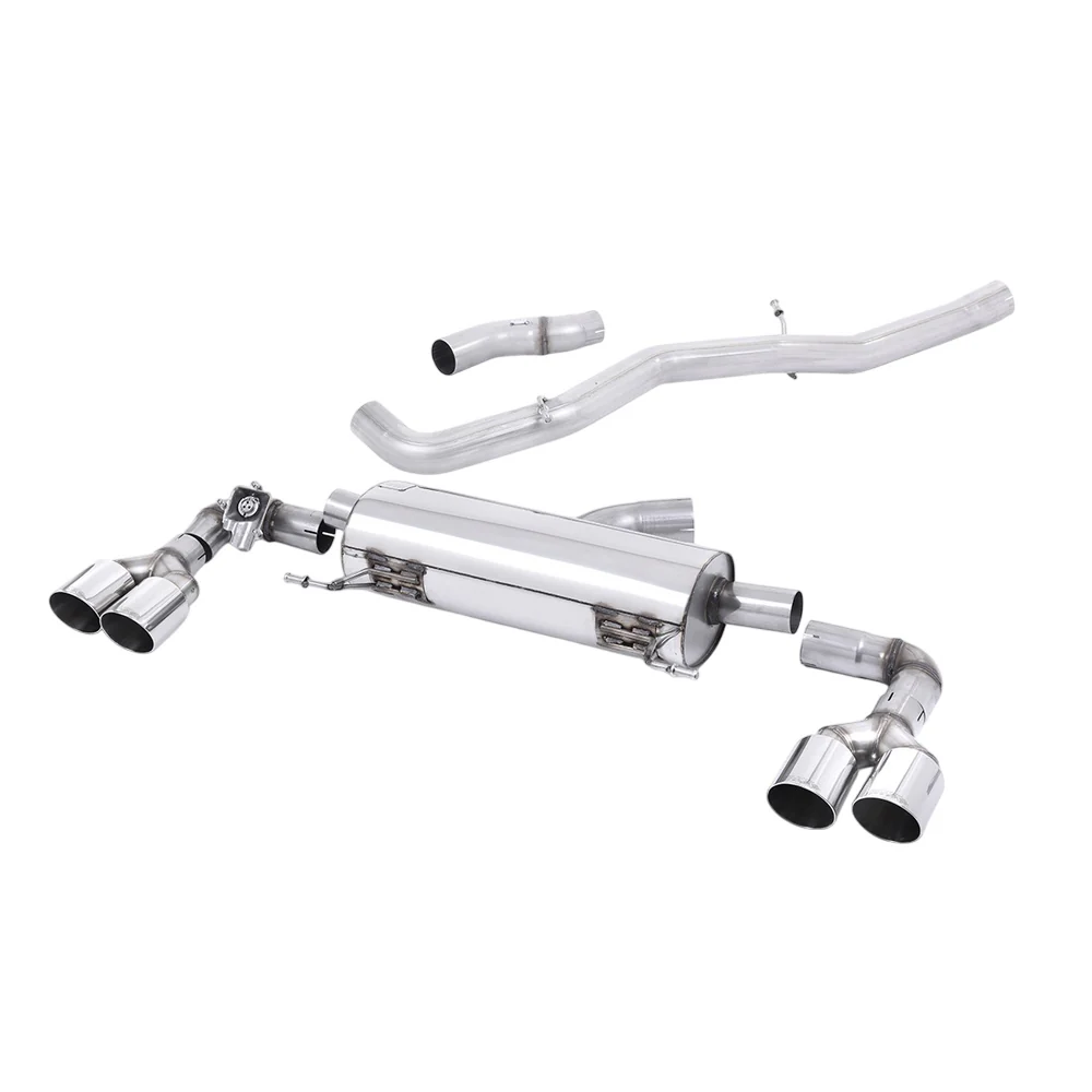 Milltek Cat Back Exhaust Audi S1 2.0 TFSi Quattro 14-18 - Image 7