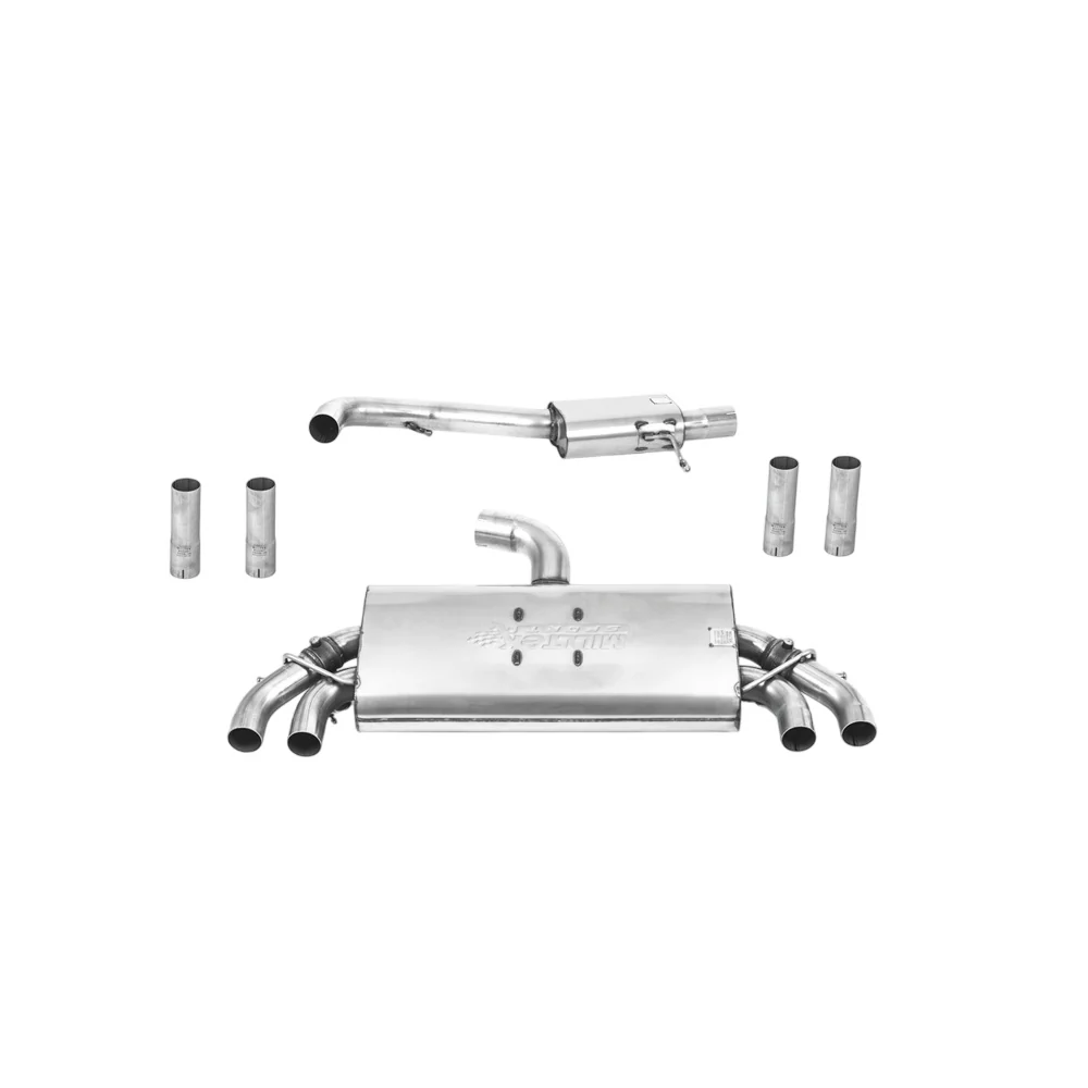 Milltek Cat Back Exhaust Audi S3 2.0 TFSi Quattro Saloon and Cabrio 8V.2 (GPF Equipped Models Only) 19-20 - Image 7