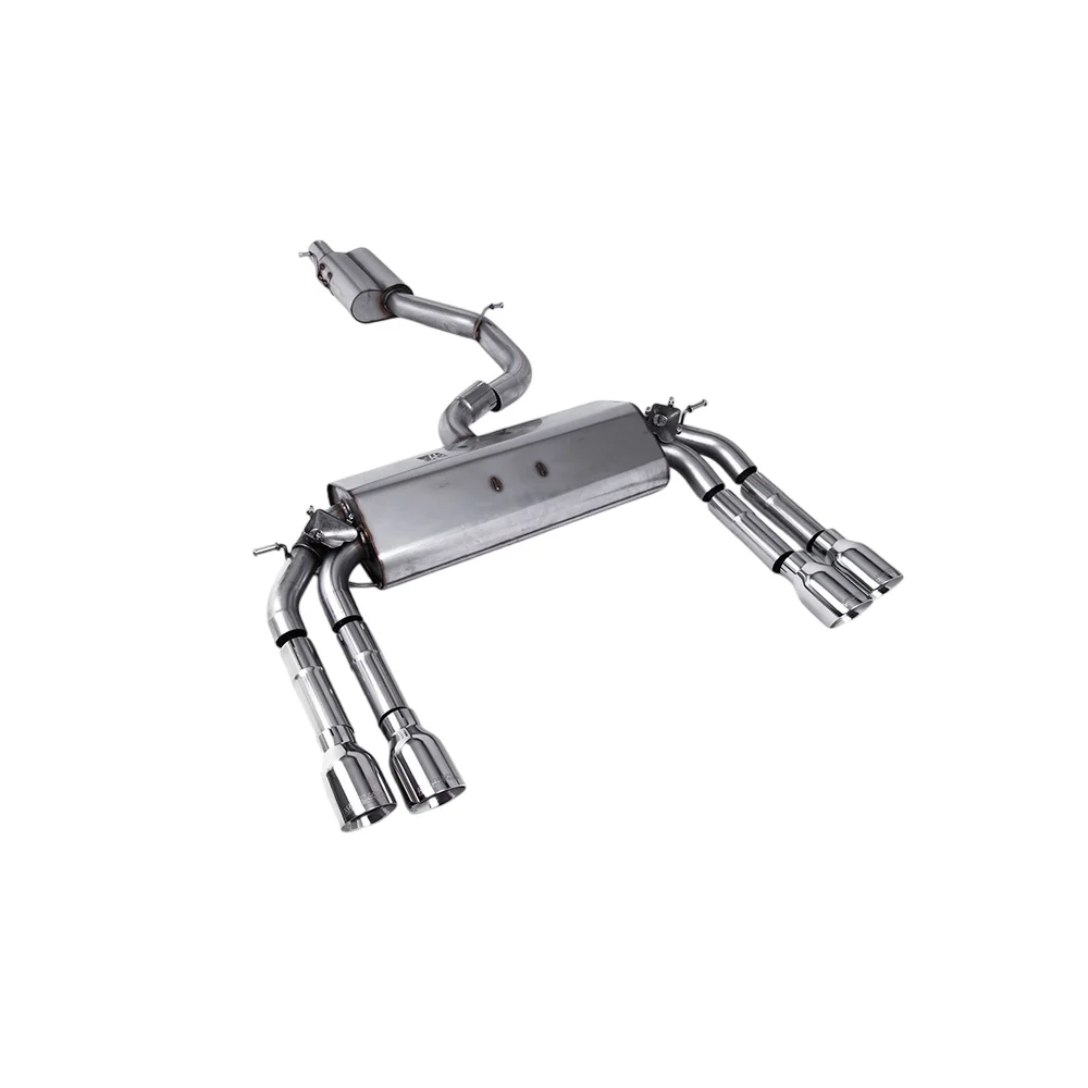 Milltek Cat Back Exhaust Audi S3 2.0 TFSi Quattro Saloon and Cabrio 8V/8V.2 (Non-GPF Equipped Models Only) 13-18 - Image 10
