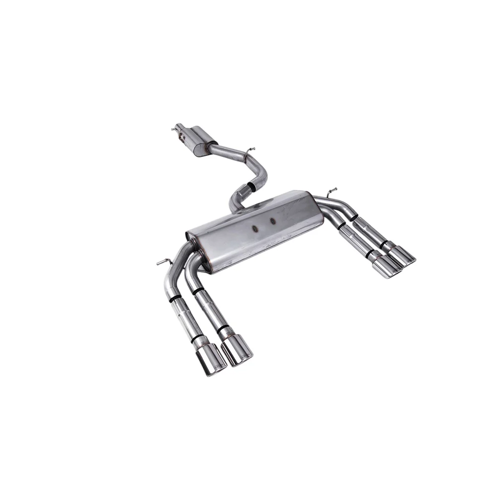 Milltek Cat Back Exhaust Audi S3 2.0 TFSi Quattro Saloon and Cabrio 8V/8V.2 (Non-GPF Equipped Models Only) 13-18 - Image 2