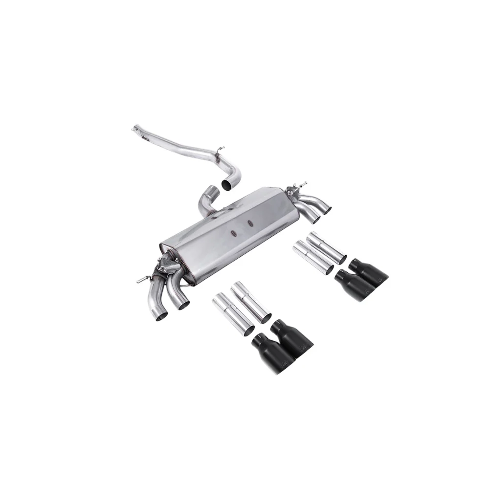 Milltek Cat Back Exhaust Audi S3 2.0 TFSi Quattro Saloon and Cabrio 8V/8V.2 (Non-GPF Equipped Models Only) 13-18 - Image 4
