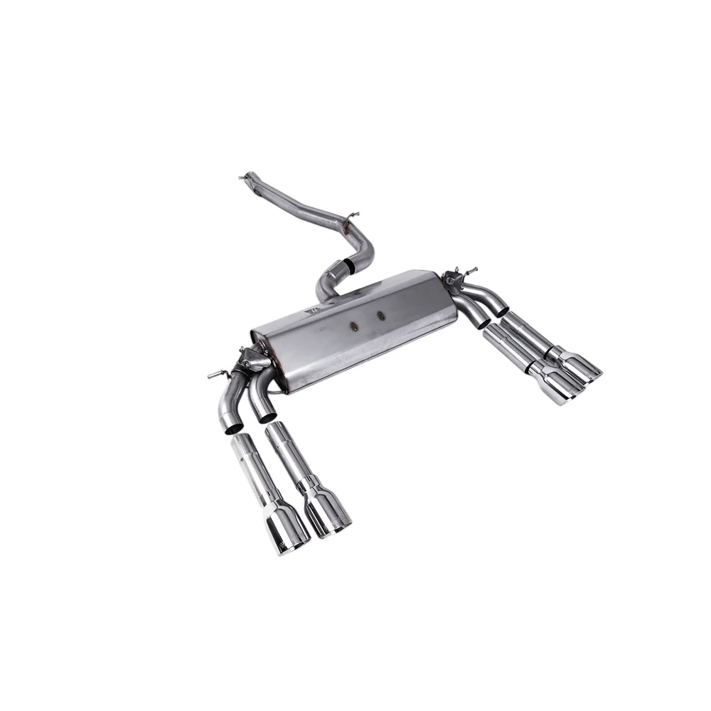 Milltek Cat Back Exhaust Audi S3 2.0 TFSi Quattro Saloon and Cabrio 8V/8V.2 (Non-GPF Equipped Models Only) 13-18 - Image 5