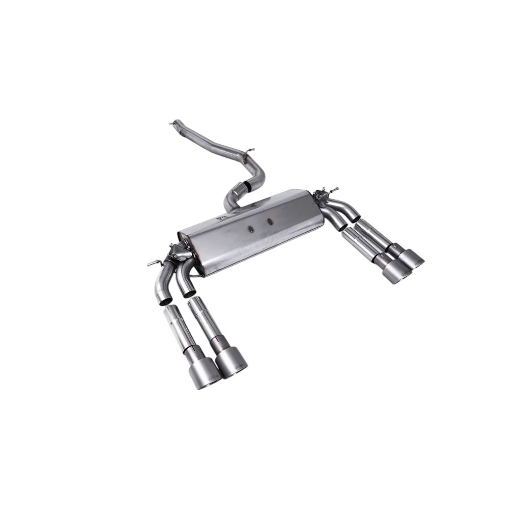 Milltek Cat Back Exhaust Audi S3 2.0 TFSi Quattro Saloon and Cabrio 8V/8V.2 (Non-GPF Equipped Models Only) 13-18 - Image 6