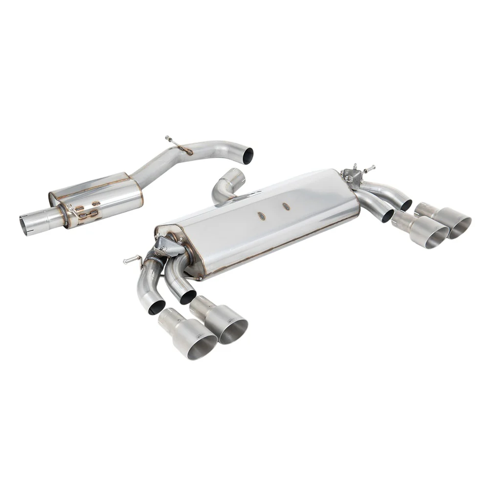 Milltek Cat Back Exhaust Audi S3 2.0 TFSi Quattro Sportback 8V.2 (GPF Equipped Models Only) 19-20 - Image 10
