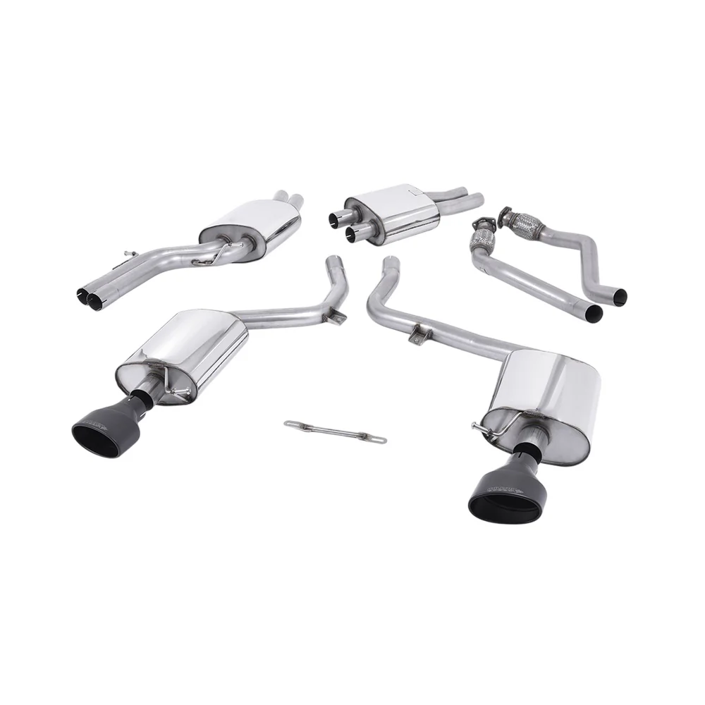 Milltek Cat Back Exhaust Audi S4 3.0 Supercharged V6 B8 09-12 - Image 3
