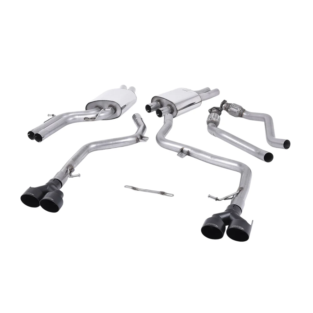 Milltek Cat Back Exhaust Audi S4 3.0 Supercharged V6 B8.5 12-16 - Image 3