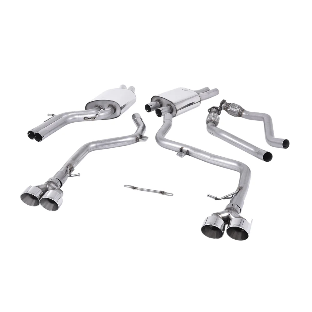 Milltek Cat Back Exhaust Audi S4 3.0 Supercharged V6 B8.5 12-16 - Image 4