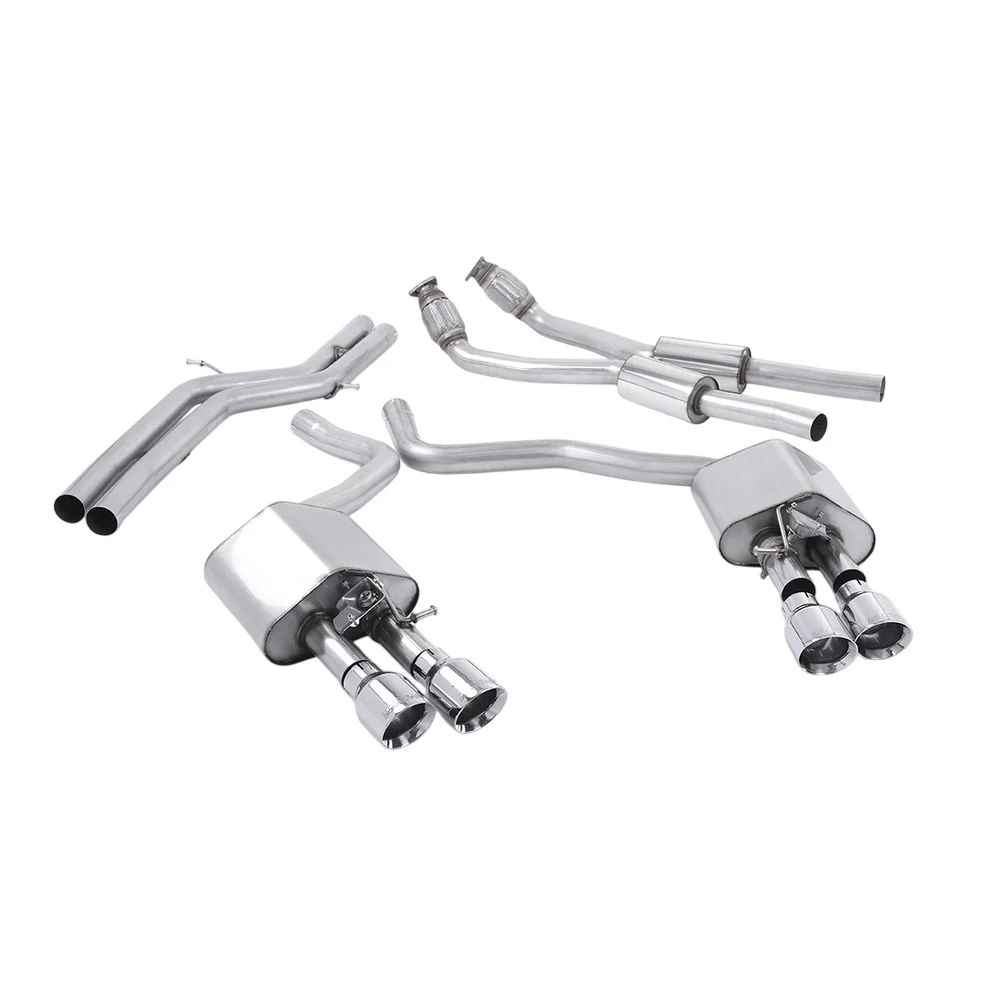 Milltek Cat Back Exhaust Audi S6 4.0 TFSi C7 Quattro 12-18 - Image 3