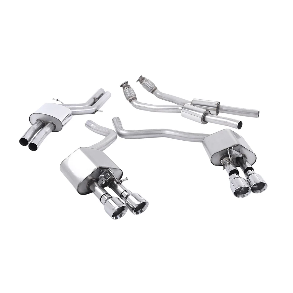 Milltek Cat Back Exhaust Audi S6 4.0 TFSi C7 Quattro 12-18 - Image 4