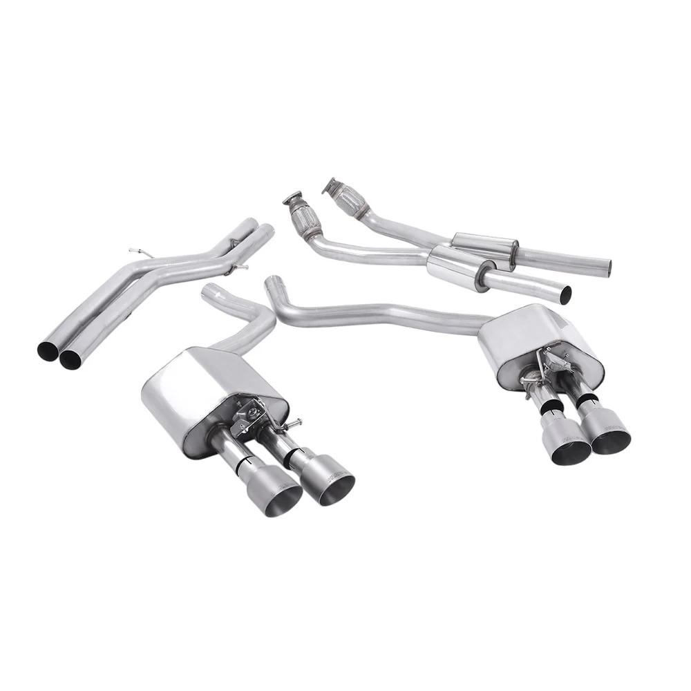 Milltek Cat Back Exhaust Audi S6 4.0 TFSi C7 Quattro 12-18 - Image 5