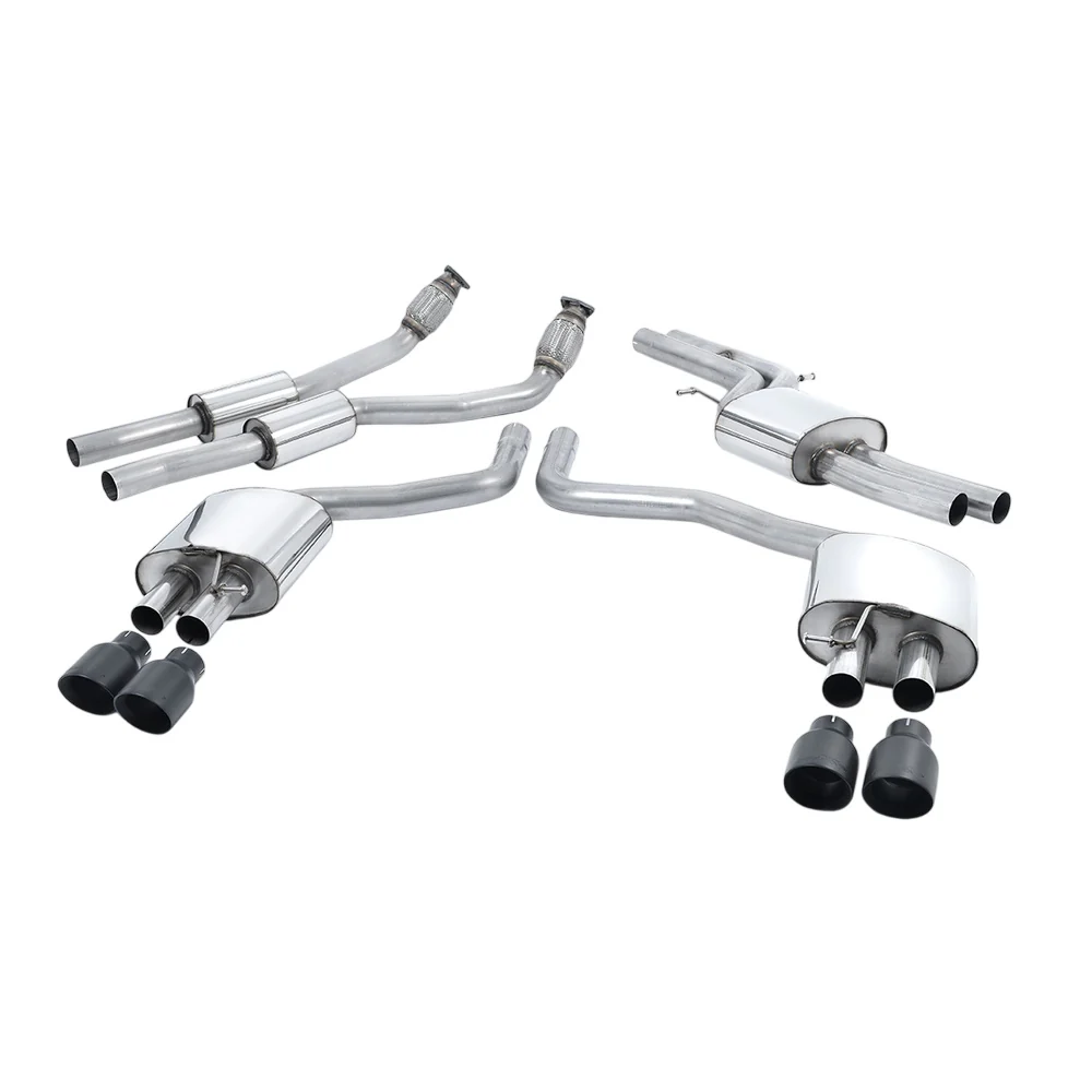 Milltek Cat Back Exhaust Audi S6 4.0 TFSi C7 Quattro 12-18 - Image 9