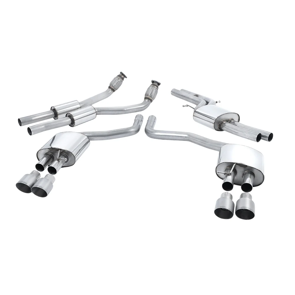 Milltek Cat Back Exhaust Audi S7 Sportback 4.0 TFSi Quattro S-Tronic 12-18 - Image 7