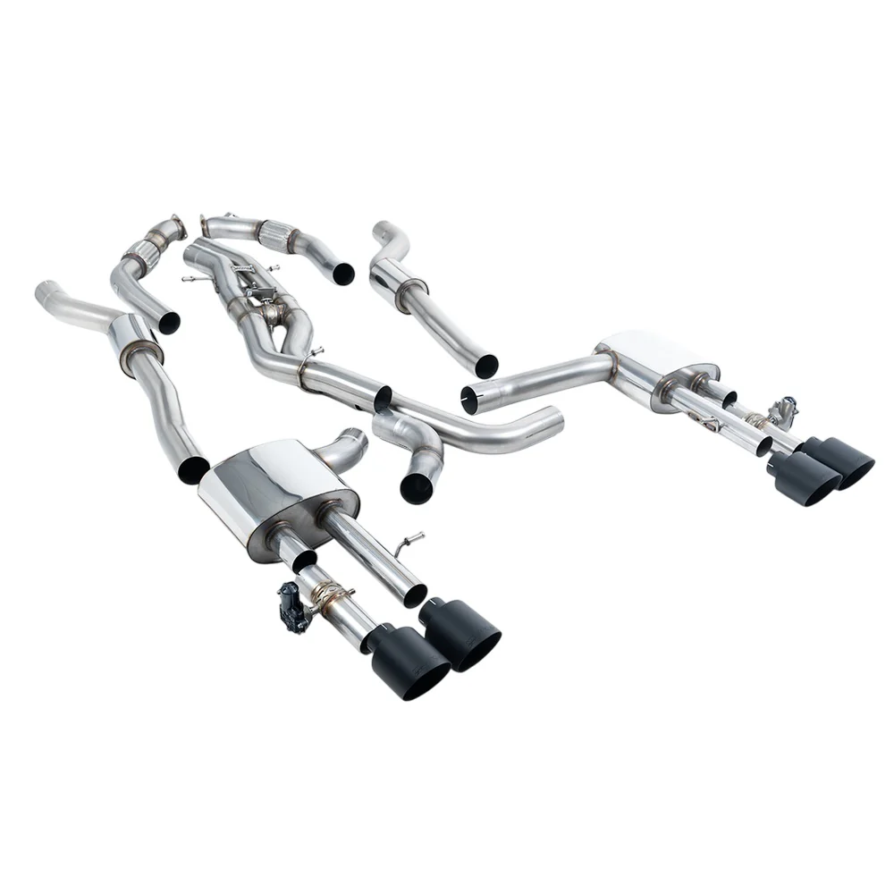 Milltek Cat Back Exhaust Audi S8 D5 4.0 TFSi V8 Saloon / Sedan Standard Wheel Base (Non OPF/GPF US/ROW Models) 20-25 - Image 3
