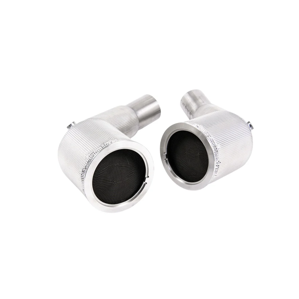 Milltek Large Bore Downpipes and Hi-Flow Sports Cats Exhaust Audi S8 D5 4.0 TFSi V8 Saloon / Sedan (OPF/GPF UK/Euro Models) 20-25 - Image 2