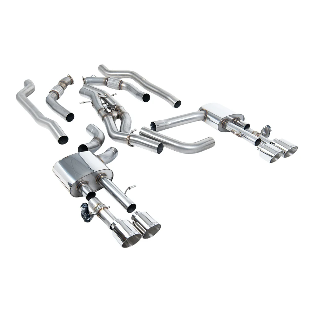 Milltek Particulate Filter-back Exhaust Audi S8 D5 4.0 TFSi V8 Saloon / Sedan (OPF/GPF UK/Euro Models) 20-25 - Image 10