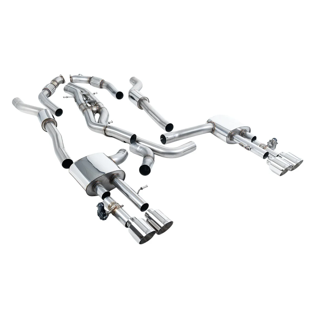 Milltek Particulate Filter-back Exhaust Audi S8 D5 4.0 TFSi V8 Saloon / Sedan (OPF/GPF UK/Euro Models) 20-25 - Image 2
