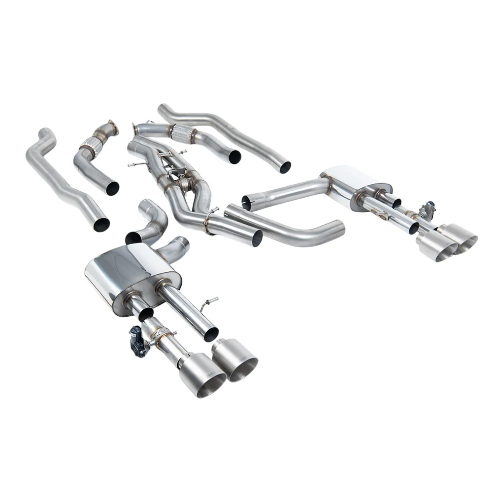 Milltek Particulate Filter-back Exhaust Audi S8 D5 4.0 TFSi V8 Saloon / Sedan (OPF/GPF UK/Euro Models) 20-25 - Image 3