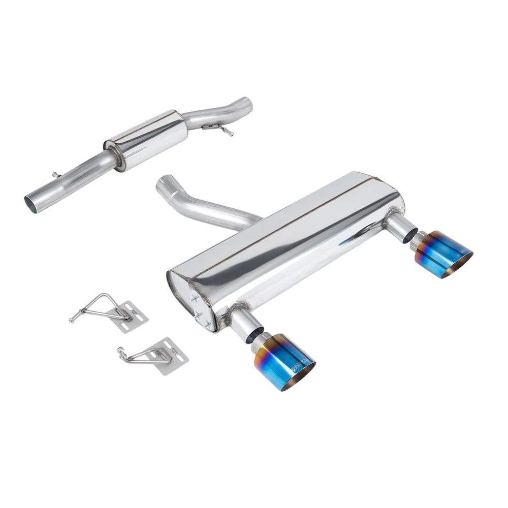 Milltek Cat Back Exhaust Audi TT 3.2 V6 Quattro Coupe and Roadster 03-06 - Image 6