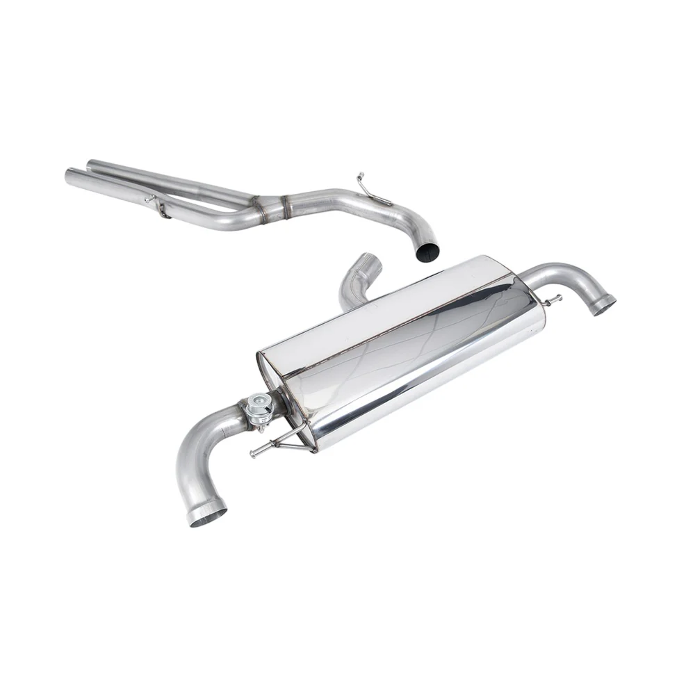 Milltek Cat Back Exhaust Audi TT Mk2 TT RS Coupe 2.5 TFSi Quattro 09-14 - Image 3