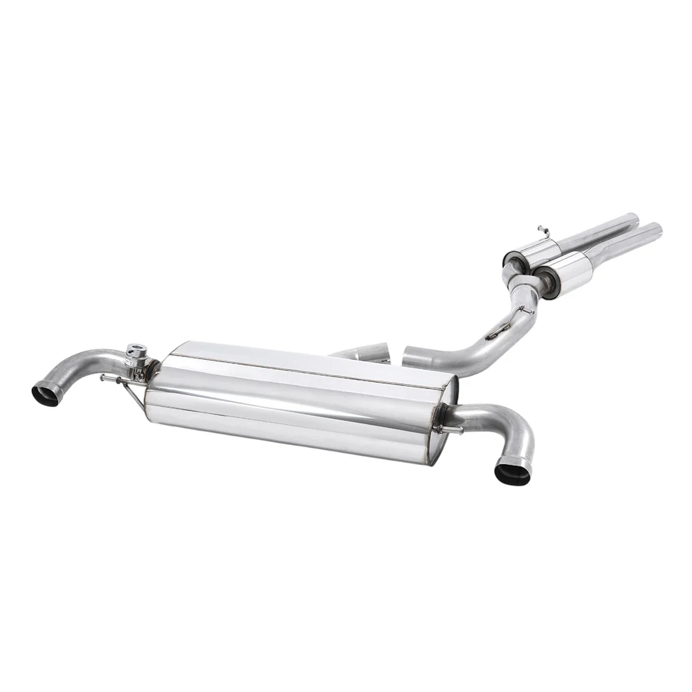Milltek Cat Back Exhaust Audi TT Mk2 TT RS Roadster 2.5 TFSi Quattro 09-14 - Image 2