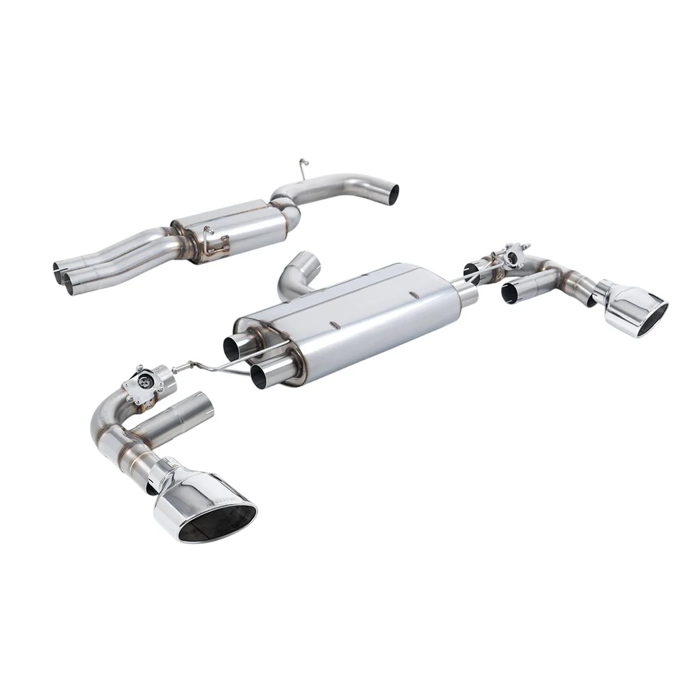 Milltek Cat Back Exhaust Audi TT Mk3 TTRS 2.5TFSi Quattro (Non-OPF/GPF Models) 16-25 - Image 4