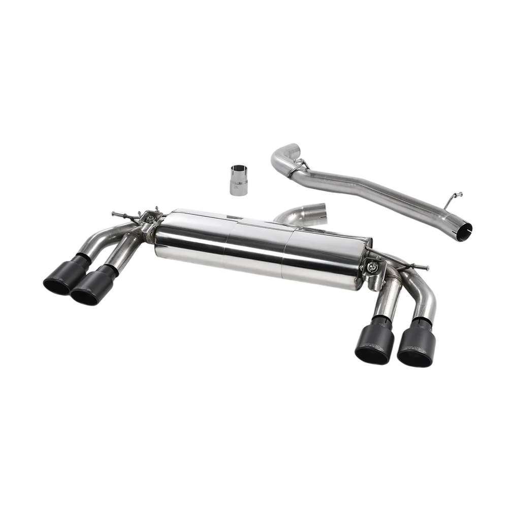 Milltek Cat Back Exhaust Audi TT Mk3 TTS 2.0 TFSi Quattro (Non-OPF/GPF Models) 15-18 - Image 3