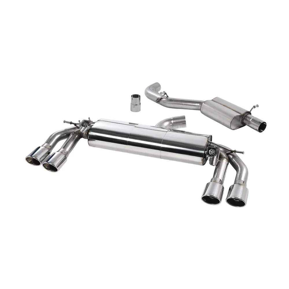 Milltek Cat Back Exhaust Audi TT Mk3 TTS 2.0 TFSi Quattro (Non-OPF/GPF Models) 15-18 - Image 4