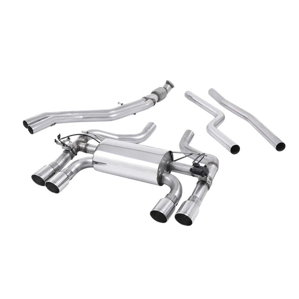 Milltek Cat Back Exhaust BMW 2 Series M2 Coupe (F87) 16-18 - Image 4