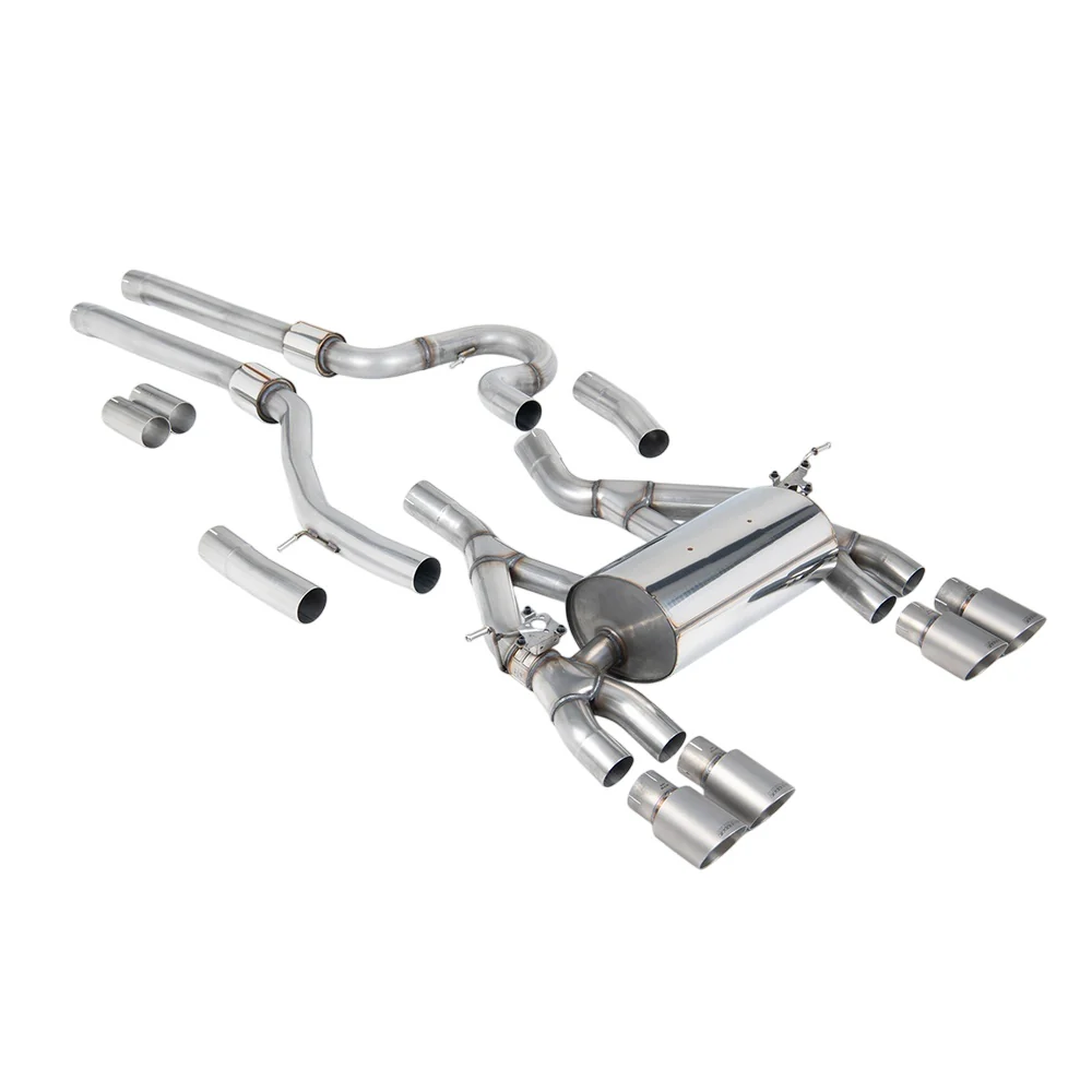 Milltek Cat Back Exhaust BMW 3 Series F80 M3 and M3 Competition Saloon (Non OPF/GPF Models Only) 14-18 - Image 5