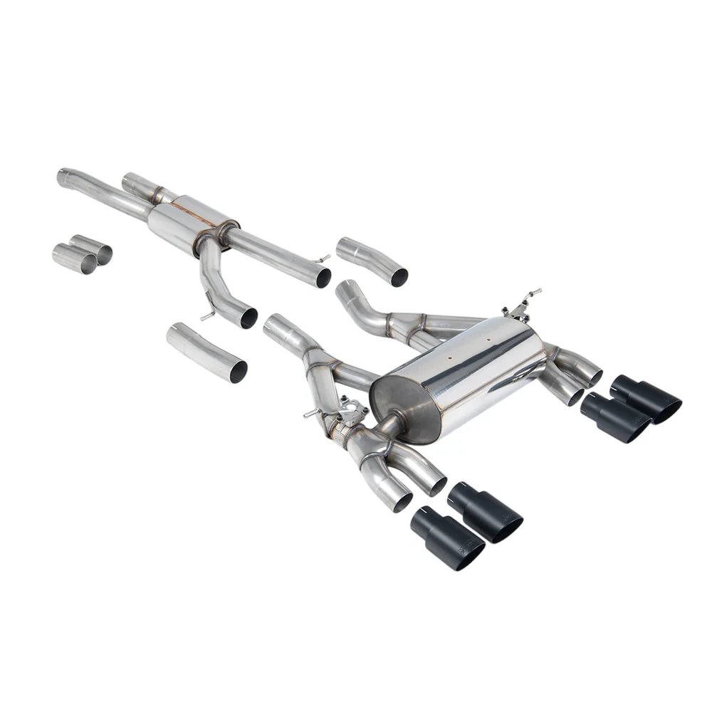 Milltek Cat Back Exhaust BMW 3 Series F80 M3 and M3 Competition Saloon (Non OPF/GPF Models Only) 14-18 - Image 9