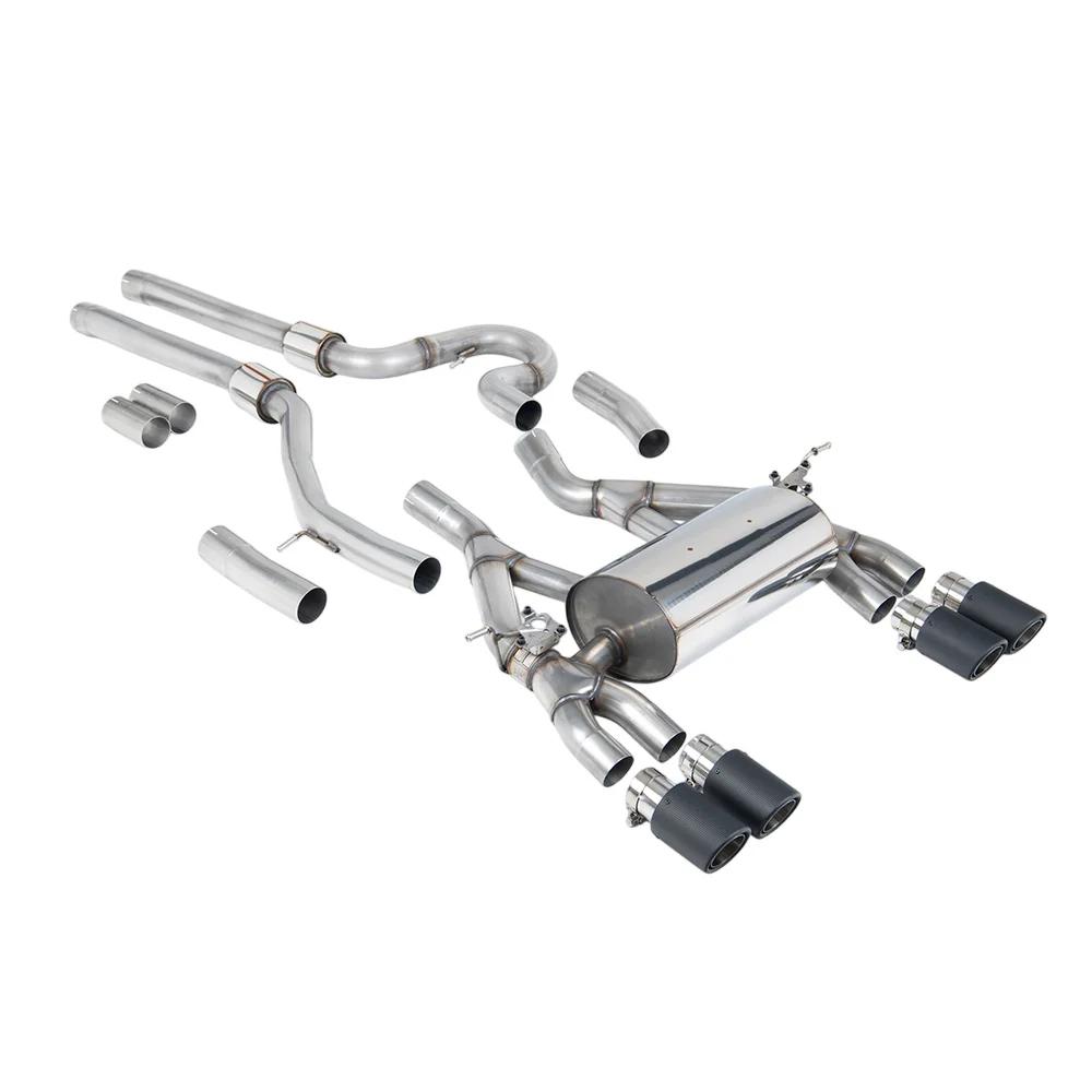 Milltek Cat Back Exhaust BMW 4 Series F82/83 M4 Coupe/Convertible and M4 Competition Coupe (Non-OPF equipped models only) 14-18 - Image 4